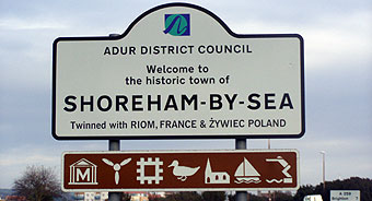Shoreham Sign
